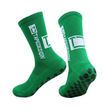 Imagem de Meias Masculinas Antiderrapantes Para Futebol, Basquete, Esportes, Bic