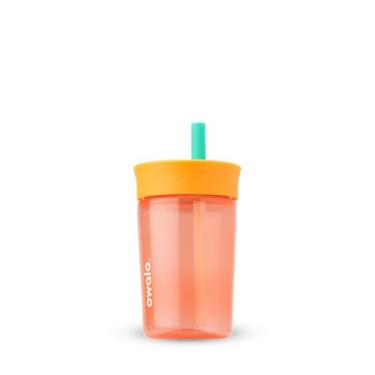 Imagem de COPO OWALA TUMBLER INFANTIL PLÁSTICO BPA FREE 15OZ / 443ML - ORANGE/PEACH (WATERMELON)