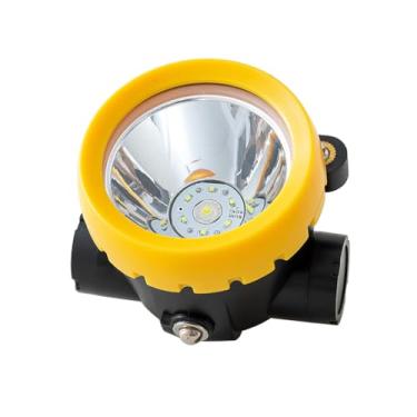 Imagem de Lanterna de segurança para mineração, lanterna de cabeça LED super brilhante à prova d'água, resistente a explosões, para capacete, camping, trilhas e mineração