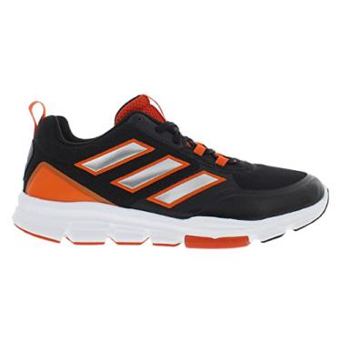 Imagem de adidas Tênis de beisebol masculino Speed Trainer 5, Wild Core, preto/laranja-preto, 38