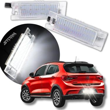 Imagem de Lâmpada Luz Placa Led Iluminação Fiat Argo 2017 A 2023 Par