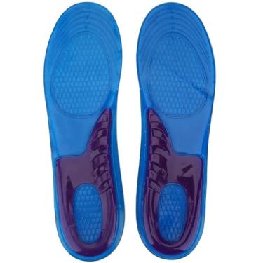 Imagem de Generic Palmilhas Esportivas de Silicone Macio Anti-choque para Corrida, Escalada, Almofadas de Sapato Esportivo, 1 par para Homens, Mulheres, Silicone L (L 44-50 jardas)