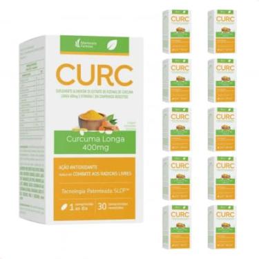 Imagem de Kit com 10 - Curcuma 30 Comprimidos Revestidos 400 mg - Full
