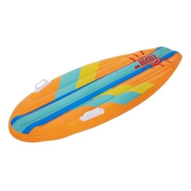 Imagem de Prancha Surf Inflável Infantil Piscina Praia Bestway Laranja