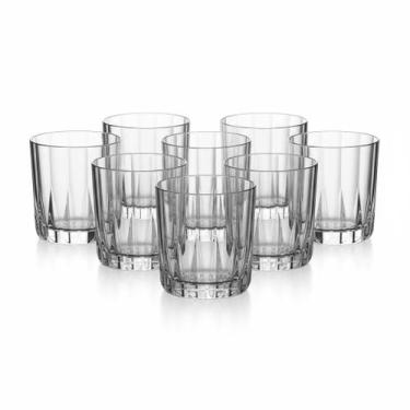 Imagem de kit jogo 4 6 12 Copo Baixo 330ml Ayla Ideal para Água e Drinks Design 