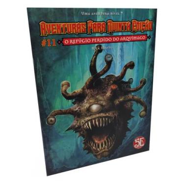 Imagem de Dungeons &amp Dragons Aventuras para 5a Edição N.11 O Refúgio Perdido 