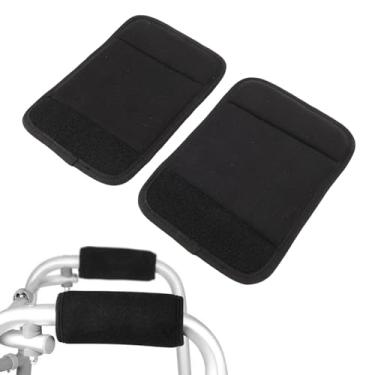 Imagem de TARSHYRY O Aperto Universal Mão do Caminhante Cobre 2 Pacotes, Almofadas Acolchoadas do Punho Espuma Antiderrapante para O Andador Dobrável, Rollator, Punhos Muleta Cadeira de Rodas