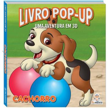 Imagem de Livro Pop-up - Aventuras Em 3D: Cachorro - BLU EDITORA, 3