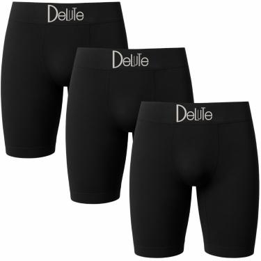 Imagem de Kit Com 3 Bermudas Térmica Sem Costura Microfibra Confortável Fitness-Masculino