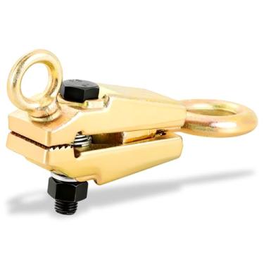 Imagem de NYXOVA Braçadeira de reparo de carroçaria de 2 vias de 5 toneladas - Braçadeira de tração de estrutura resistente com punhos autoapertados para tração superior e reta, ferramenta profissional de