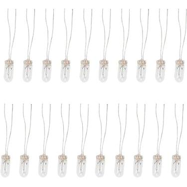 Imagem de Unifizz Substituição de lâmpada de 12 V para painel de medidor de painel de instrumentos lâmpadas traseiras 20 peças