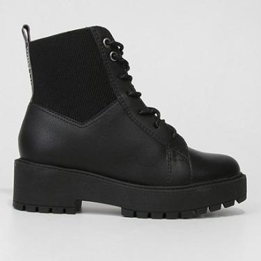 Imagem de Bota Coturno Cano Curto Ramarim Tratorada Feminina-Feminino