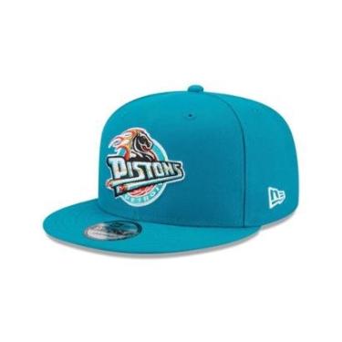 Imagem de BONE NEW ERA 9FIFTY DETROIT PISTONS NBA HARDWOOD AZUL-Masculino
