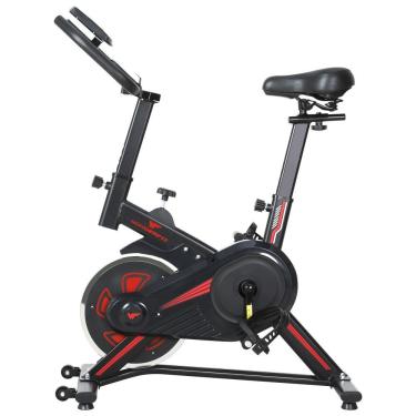 Imagem de Bicicleta Spinning Mecânica Wonderfit Go Vermelha Roda de Inercia 4kg (WSB04HBTA-VM)