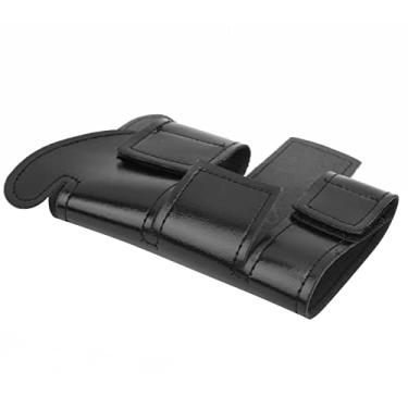 Imagem de Generic Trompete PU Couro Válvula Guarda Confiável Ajuste Confortável Capa Protetora para Instrumentos Musicais Preto