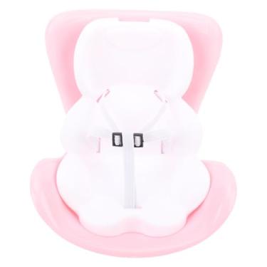 Imagem de Yinhing Protetor de Assento de Carro para Boneca, sofá de Segurança Fofo, Boneca de Ventilação de Ar, Acessórios de Ornamento de Mesa de Assento de Carro Com Tablet de Aromaterapia, (Rosa)