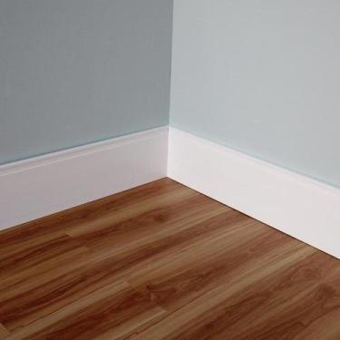 Imagem de Kit 12M Linear Rodapé de Poliestireno Frisado 20cmX2,40m - Casa Grassi