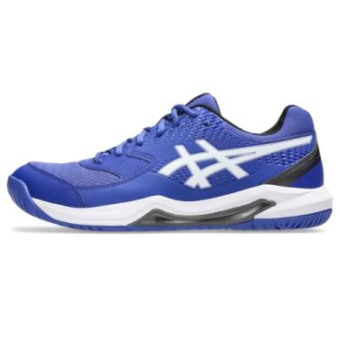 Imagem de ASICS Tênis masculino Gel-Dedicate 8, Cobalto escuro/branco, 42