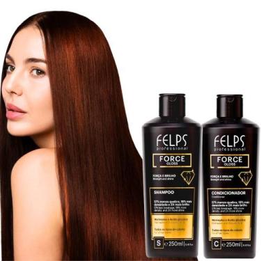 Imagem de Shampoo+Condicionador Felps Profissional Antiqueda Reparador Para Cabe