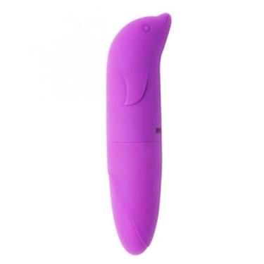 Imagem de Vibrador Ponto G Golfinho Aveludado - Compacto e Discreto