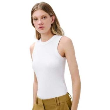 Imagem de Regata Hering Básica Feminina Slim Neck-Feminino