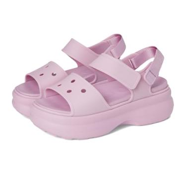 Imagem de Crocs Sandálias femininas Soho Y Strap, Hortênsia, 36