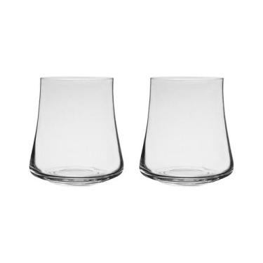 Imagem de Copo Baixo de Cristal Bohemia Para Whisky 350 ml Xtra 2 Peças - Bohemi