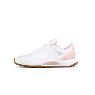 Imagem de Wilson Tênis feminino Intrigue Tour, Branco/Camafeu Rosa/Goma, 39
