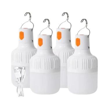 Imagem de Luzes LED Portáteis Recarregáveis 2 Peças Para Uso Interno E Externo E