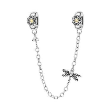 Imagem de Pingente De Cadeado De Segurança Em Prata Esterlina 925 Para Mulheres,