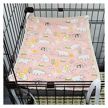 Imagem de XIANGGUI 1983 Camas para animais de estimação, rede para cães, gatos, cães, cama, plataforma, tapete de refrigeração para animais de estimação, cobertor para gatinho, cachorro, canil, lavável, cama