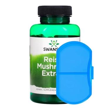 Imagem de Porta Cápsulas/Comprimidos + C.o.g.u.m.e.l.o. R.e.i.s.h.i. 90 Caps Made Usa/Importado