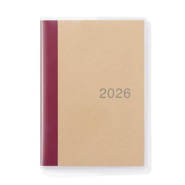 Imagem de MUJI Agenda mensal 84854460 2026 A6, começa em dezembro de 2025