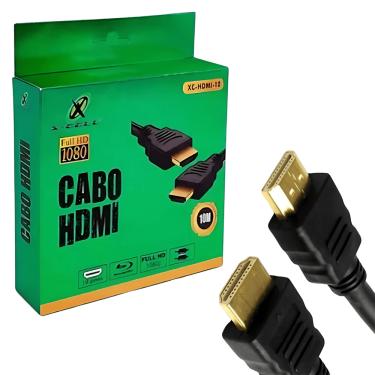 Imagem de Cabo HDMI Macho x HDMI Macho 1.4V 10M Full HD 1080P X-Cell