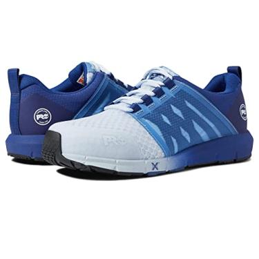 Imagem de Timberland PRO Tênis de trabalho masculino Radius Composite Safety Toe, Azul/gelo, 36