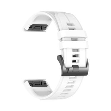 Imagem de Pulseira De Silicone De 22mm E 26mm Para Garmin Fenix 7X, 6X, 5X, 7Pro