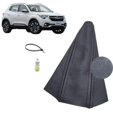 Imagem de Coifa Couro Forro Alavanca Câmbio Automático Tiggo 5x Txs 2019 Á 2022 