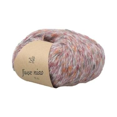 Imagem de Bolas De Lã Coloridas E Macias, Lã De Alpaca Em Nove Cores Para Tricô 