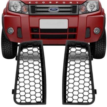 Imagem de Par De Moldura Da Grade Do Parachoque Da Ecosport