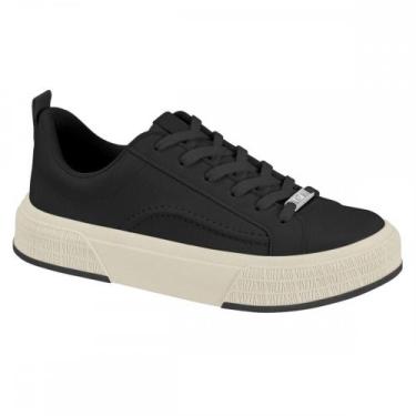 Imagem de Tenis Vizzano 1477201 Flatform Feminino, Preto, 36