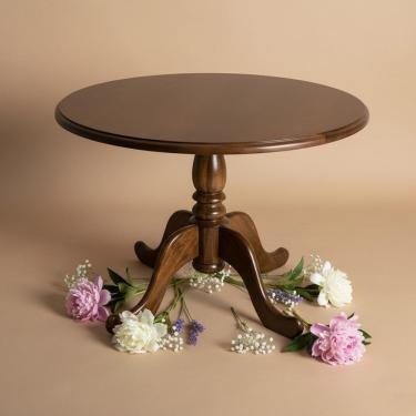 Imagem de Mesa Redonda 1,10 X 1,10 - Móveis De Gramado