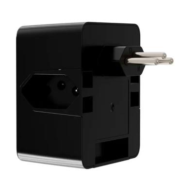 Imagem de Protetor Clamper DPS Energia 3 Tomadas LCF 3 Pinos 10A Preto