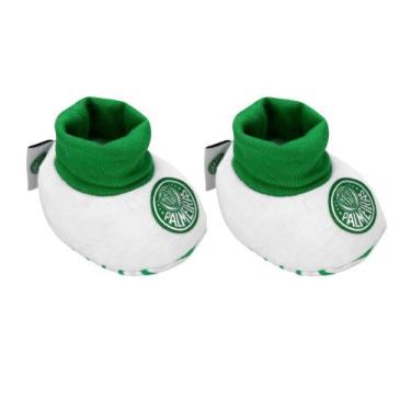 Imagem de Meia Pantufa Bebê Palmeiras Oficial - Revedor