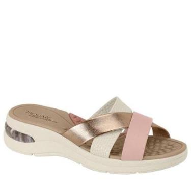 Imagem de Chinelo Feminino Ortopedico Esporao Gel Macio Modare 7183100 - Tan - 40-Feminino