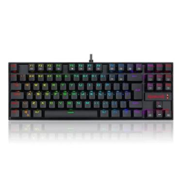 Imagem de Teclado Magnetico Usb Gamer Kumara Pro RGB Switch Red Redragon K552RGB-pro V2 Preto