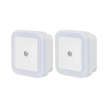 Imagem de Luz Noturna LED Sem Fio Com Sensor Mini Quadrada Para Bebês, Crianças,