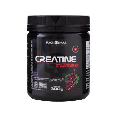 Imagem de Creatina Mono-hidratada Black Skull Caveira Preta - Creatine Turbo em 
