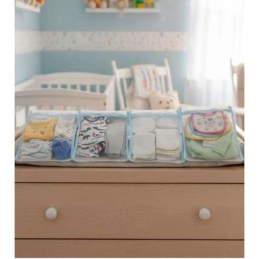 Imagem de Kit 4 Saquinhos Maternidade Organizador para Mala de Bebê com Zíper 30