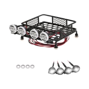 Imagem de Barra De Luz LED Para Rack De Teto Para Traxxas TRX-4 Axial SCX10 D90 