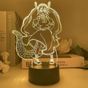 Imagem de Luz noturna LED 3D Miss Kobayashi's Dragon Maid Tohru - yiweisai